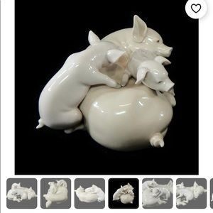 Lladro pigs